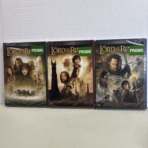 Lord of the Rings Trilogy DVD Set Fellowship Two Towers Return of the King Promo